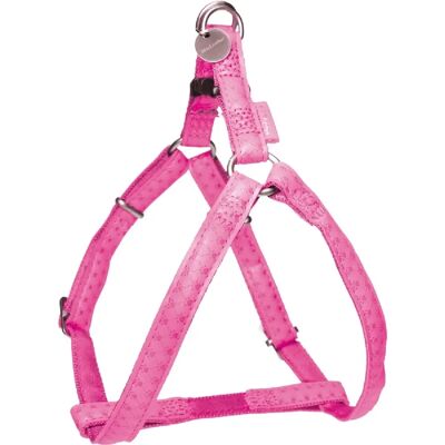 Harnais Réglable Mc Leather Fuchsia - Szelki pour chien - Publicité Harnais Réglable Mc Leather Fuchsia - Szelki pour chien - Publicité