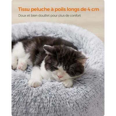 Helloshop26 Panier pour chien lit pour chat tissu peluche 50 cm gris 12_0006834 - Publicité Helloshop26 Panier pour chien lit pour chat tissu peluche 50 cm gris 12_0006834 - Publicité