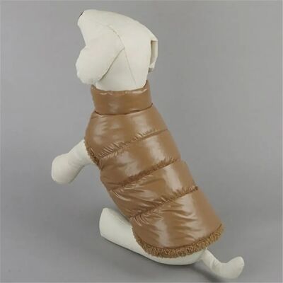 Wewoo Manteau Gilet Rembourré Chien Chat Taille XL Café - Publicité Wewoo Manteau Gilet Rembourré Chien Chat Taille XL Café - Publicité