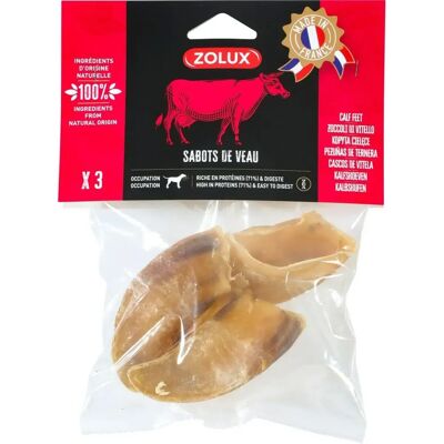 Zolux Sabots de veau à mâcher - Publicité Zolux Sabots de veau à mâcher - Publicité