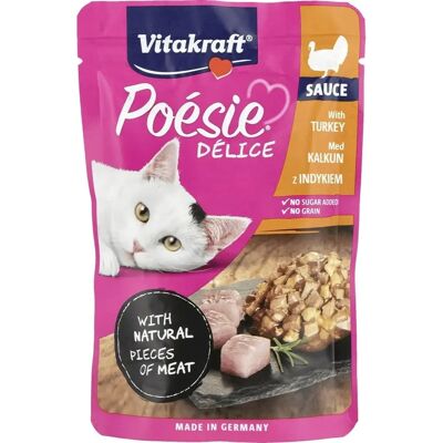 Vitakraft Friandises pour chat Poésie Délice - 85 g - Publicité Vitakraft Friandises pour chat Poésie Délice - 85 g - Publicité