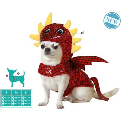 Déguisement pour Chien Taille M Dragon - Costume de chien - Publicité Déguisement pour Chien Taille M Dragon - Costume de chien - Publicité