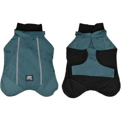 Toilinux Veste imperméable et polaire pour chien - Bleu - Publicité Toilinux Veste imperméable et polaire pour chien - Bleu - Publicité