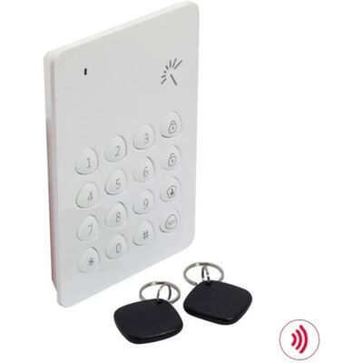 Chacon 34958 Contrôle d'accès RFID - Clavier RFID double face & étiquettes - Publicité Chacon 34958 Contrôle d'accès RFID - Clavier RFID double face & étiquettes - Publicité