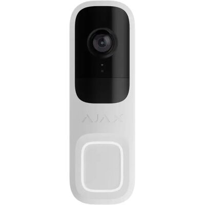 Sonnette Ajax 4MP IA Intégrée Blanche – AJ-DOORBELL-4-W - Publicité Sonnette Ajax 4MP IA Intégrée Blanche – AJ-DOORBELL-4-W - Publicité