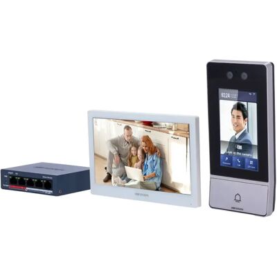 Kit de Vidéophone IP Hikvision 2MP WiFi PoE IP65 - DS-KIS902-S - Publicité Kit de Vidéophone IP Hikvision 2MP WiFi PoE IP65 - DS-KIS902-S - Publicité