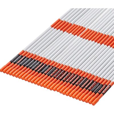VEVOR HX101 - Orange - 121,5 cm - Lot de 30 - Publicité VEVOR HX101 - Orange - 121,5 cm - Lot de 30 - Publicité