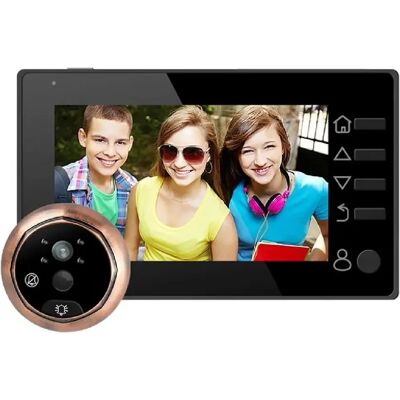 Yonis Interphone Vidéo Intelligent 3MP Avec Vision Nocturne Et Détection De Mouvement + SD 4Go - Publicité Yonis Interphone Vidéo Intelligent 3MP Avec Vision Nocturne Et Détection De Mouvement + SD 4Go - Publicité