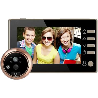 Yonis Interphone Vidéo Intelligent 3MP Avec Vision Nocturne Et Détection De Mouvement - Publicité Yonis Interphone Vidéo Intelligent 3MP Avec Vision Nocturne Et Détection De Mouvement - Publicité