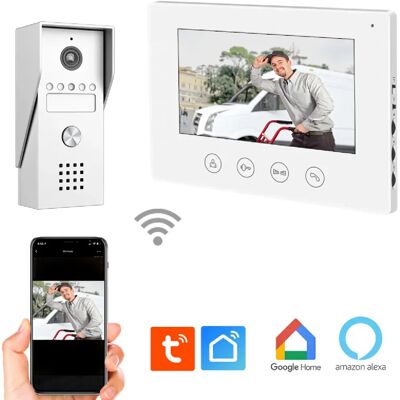 KYF Portier Vidéo WiFi Ecran 7'' - Publicité KYF Portier Vidéo WiFi Ecran 7'' - Publicité