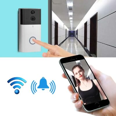 Yonis Interphone Vidéo HD WiFi Vision Nocturne - Publicité Yonis Interphone Vidéo HD WiFi Vision Nocturne - Publicité
