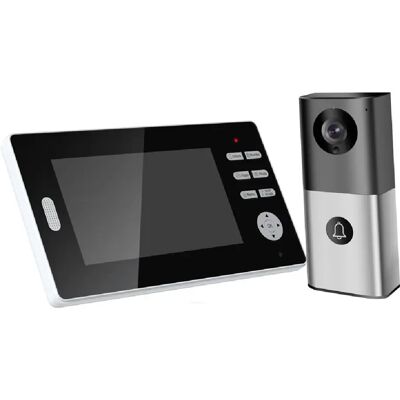 Yonis Interphone Vidéo Sans Fil 720P Vision Nocturne - Publicité Yonis Interphone Vidéo Sans Fil 720P Vision Nocturne - Publicité