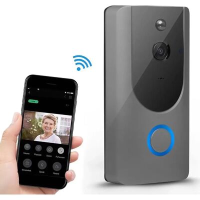 Yonis Interphone Vidéo Intelligent Sans Fil 720P - Publicité Yonis Interphone Vidéo Intelligent Sans Fil 720P - Publicité