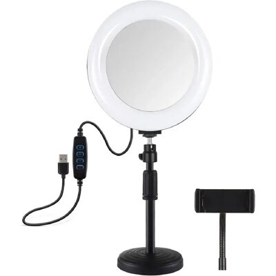 Yonis Ring Light LED 20cm Pour Selfies Vidéos - Publicité Yonis Ring Light LED 20cm Pour Selfies Vidéos - Publicité