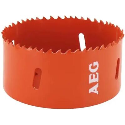 AEG Scie cloche bi-métal – 92 mm - Publicité AEG Scie cloche bi-métal – 92 mm - Publicité