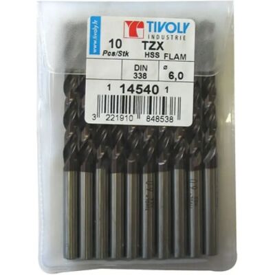 Tivoly Forets métal 7,5 mm - Lot de 10 - Publicité Tivoly Forets métal 7,5 mm - Lot de 10 - Publicité