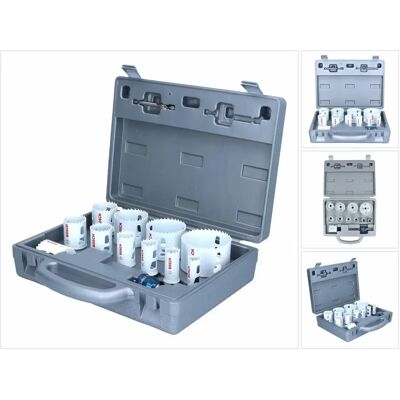 Bosch 2608584667 Jeu de scies-cloches - 14 pièces - Publicité Bosch 2608584667 Jeu de scies-cloches - 14 pièces - Publicité