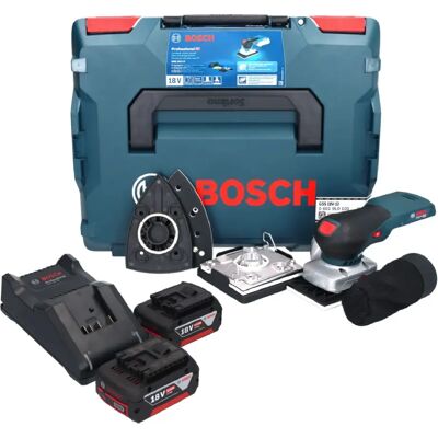Bosch GSS 18V-13 Ponceuse vibrante sans fil 18 V + 2x batterie 5,0 Ah + chargeur + L-BOXX - Publicité Bosch GSS 18V-13 Ponceuse vibrante sans fil 18 V + 2x batterie 5,0 Ah + chargeur + L-BOXX - Publicité