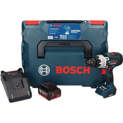 Bosch GSR 18V-150 C Professional Perceuse-visseuse sans fil 150 Nm Biturbo Brushless 18V + 1x Batterie 5,0 Ah + Chargeur + Coffret L-Boxx - Publicité Bosch GSR 18V-150 C Professional Perceuse-visseuse sans fil 150 Nm Biturbo Brushless 18V + 1x Batterie 5,0 Ah + Chargeur + Coffret L-Boxx - Publicité