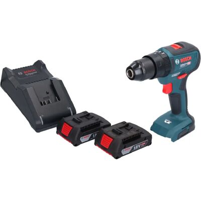 Bosch GSB 18V-55 Professional Perceuse-visseuse à percussion sans fil 18 V 55 Nm Brushless + 2x batterie 2,0 Ah + chargeur - Publicité Bosch GSB 18V-55 Professional Perceuse-visseuse à percussion sans fil 18 V 55 Nm Brushless + 2x batterie 2,0 Ah + chargeur - Publicité
