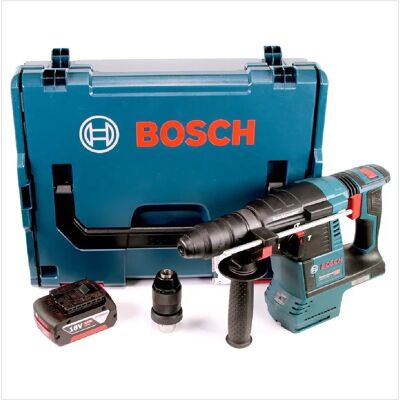 Bosch GBH 18V-26 F Marteau perforateur sans fil 18V 2.6J sans balai SDS plus + 1x Batterie 2.0Ah + Coffret L-Boxx - sans chargeur - Publicité Bosch GBH 18V-26 F Marteau perforateur sans fil 18V 2.6J sans balai SDS plus + 1x Batterie 2.0Ah + Coffret L-Boxx - sans chargeur - Publicité