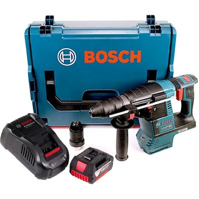 Bosch GBH 18V-26 F Marteau perforateur sans fil 18V 2.6J sans balai SDS plus + 1x Batterie 5.0Ah + Chargeur rapide + Coffret L-Boxx - Publicité Bosch GBH 18V-26 F Marteau perforateur sans fil 18V 2.6J sans balai SDS plus + 1x Batterie 5.0Ah + Chargeur rapide + Coffret L-Boxx - Publicité
