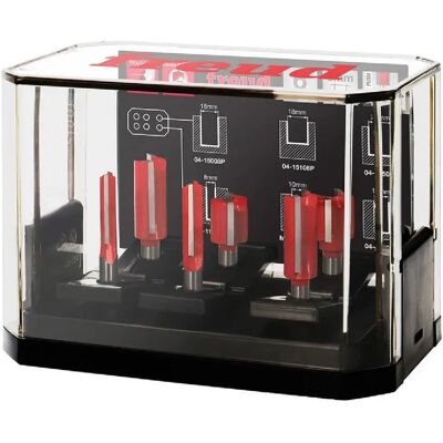 Coffret FREUD 6 fraises droites - Publicité Coffret FREUD 6 fraises droites - Publicité