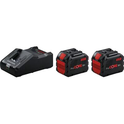 Bosch ProCORE18V Starter Set - 2x12,0Ah - Publicité Bosch ProCORE18V Starter Set - 2x12,0Ah - Publicité