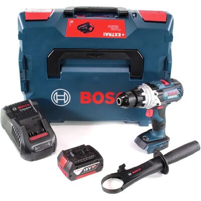 Bosch GSB 18V-110 C Perceuse-visseuse à percussion sans fil Professional 18V 110Nm + 1x batterie 5,0 Ah + chargeur + L-Boxx - Publicité Bosch GSB 18V-110 C Perceuse-visseuse à percussion sans fil Professional 18V 110Nm + 1x batterie 5,0 Ah + chargeur + L-Boxx - Publicité