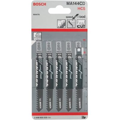 Bosch - 2608633535 - 100mm - HCS - Lame de scie sauteuse - Publicité Bosch - 2608633535 - 100mm - HCS - Lame de scie sauteuse - Publicité