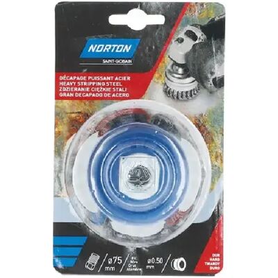 Brosse Norton 75 en acier à coupe torsadée - Brosse - Publicité Brosse Norton 75 en acier à coupe torsadée - Brosse - Publicité