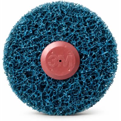 3M Scotch-Brite Roloc - Disque abrasif 75 mm - Bleu - Grain grossier - Publicité 3M Scotch-Brite Roloc - Disque abrasif 75 mm - Bleu - Grain grossier - Publicité