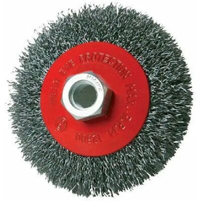 Silverline Brosse biseautée acier M14 - 100 mm - Publicité Silverline Brosse biseautée acier M14 - 100 mm - Publicité