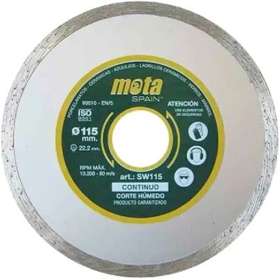 Disque de coupe humide Mota Clp18 Sw115-P - Disque de coupe - Publicité Disque de coupe humide Mota Clp18 Sw115-P - Disque de coupe - Publicité