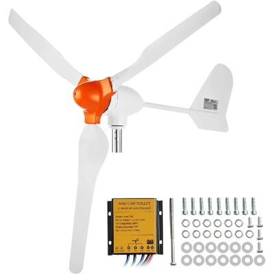 VEVOR Générateur d’éolienne 800 W 12 V - 3 pales - Contrôleur MPPT - Publicité VEVOR Générateur d’éolienne 800 W 12 V - 3 pales - Contrôleur MPPT - Publicité