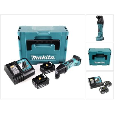 Makita DTM 50 RTJ Outil Multifonction - Sans Fil, 2 Batteries & Chargeur - Publicité Makita DTM 50 RTJ Outil Multifonction - Sans Fil, 2 Batteries & Chargeur - Publicité
