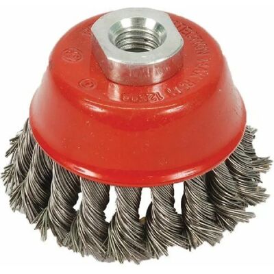 Silverline Brosse métallique M14 - 75 mm - Publicité Silverline Brosse métallique M14 - 75 mm - Publicité