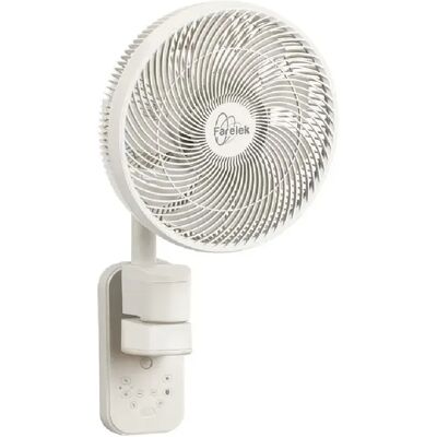FARELEK Voralia - Ventilateur mural Ø30 cm - 36 W - Oscillation 3D - Blanc - Publicité FARELEK Voralia - Ventilateur mural Ø30 cm - 36 W - Oscillation 3D - Blanc - Publicité