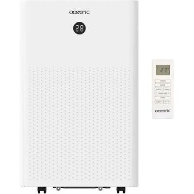 OCEANIC Climatisation mobile réversible - 14 000 BTU - Déshumidification - Blanc - Publicité OCEANIC Climatisation mobile réversible - 14 000 BTU - Déshumidification - Blanc - Publicité