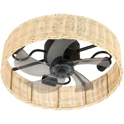 FARELEK Alyzia - Ventilateur de plafond 40 cm avec lumière - Publicité FARELEK Alyzia - Ventilateur de plafond 40 cm avec lumière - Publicité
