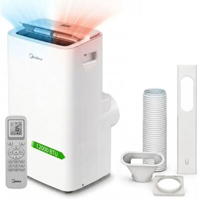 Générique Midea - Climatiseur Portable Réversible 12 000 Btu - Chauffage & Climatisation - Publicité Générique Midea - Climatiseur Portable Réversible 12 000 Btu - Chauffage & Climatisation - Publicité