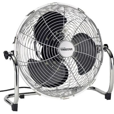 Tristar Ventilateur de sol 50 W - Chrome - Publicité Tristar Ventilateur de sol 50 W - Chrome - Publicité