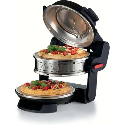 Ariete Four à pizza inox 2300 W avec pierre réfractaire - Publicité Ariete Four à pizza inox 2300 W avec pierre réfractaire - Publicité
