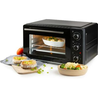 PRIMO Elektro PR254OV Four Autonome - Four à Convection - 28L - 1500W - Noir - Publicité PRIMO Elektro PR254OV Four Autonome - Four à Convection - 28L - 1500W - Noir - Publicité