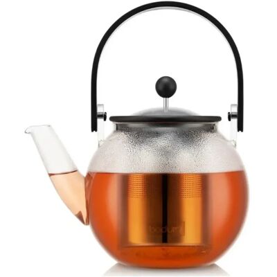 Théière à piston 1l - 12266-01 - BODUM - Publicité Théière à piston 1l - 12266-01 - BODUM - Publicité