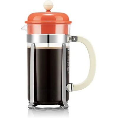 BODUM Cafetière à piston 1 L - Corail - Publicité BODUM Cafetière à piston 1 L - Corail - Publicité
