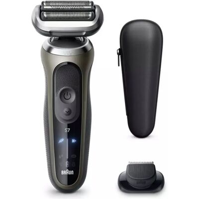 Rasoir électrique rechargeable - C1200S - Series 7 - BRAUN - Publicité Rasoir électrique rechargeable - C1200S - Series 7 - BRAUN - Publicité