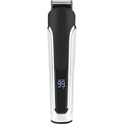 Avizar Tondeuse Polyvalent Sans Fil 5W Rechargeable USB avec écran LED Blanc / Noir - Publicité Avizar Tondeuse Polyvalent Sans Fil 5W Rechargeable USB avec écran LED Blanc / Noir - Publicité