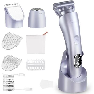 Épilateur RFC-578 HATTEKER rasoir électrique pour femmes, 3-en-1, Wet&Dry Violet - Publicité Épilateur RFC-578 HATTEKER rasoir électrique pour femmes, 3-en-1, Wet&Dry Violet - Publicité