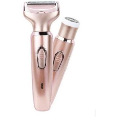 Générique Rasoir féminin 2 en 1 rechargeable - Rose - Publicité Générique Rasoir féminin 2 en 1 rechargeable - Rose - Publicité